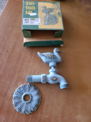 Grifo latón diseño pato