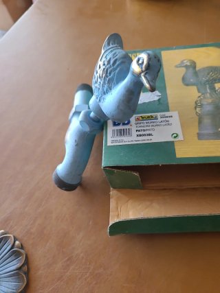 Grifo latón diseño pato