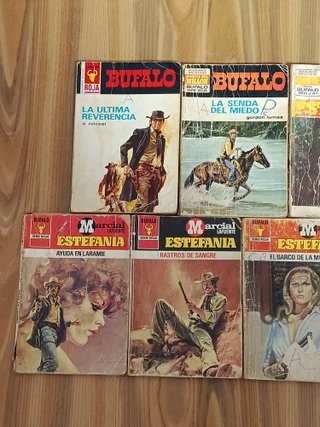 Lote 7 novelas Oeste // Autores varios