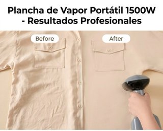 Plancha de Vapor Vertical Portátil 1500W (NUEVA)