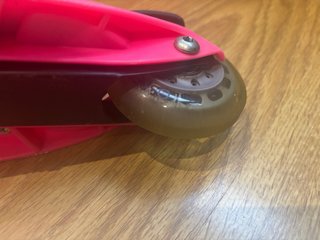 Patinete Globber Primo Luces Plegable Rosa