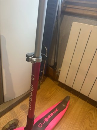 Patinete Globber Primo Luces Plegable Rosa