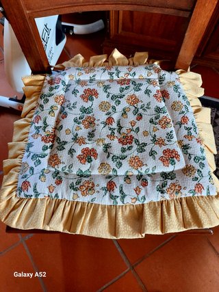 Tris Tende con Mantovana + 6 Cuscini Sartoriali