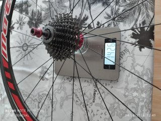 Rueda Trasera Carbono Matrix Freno Llanta