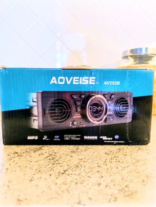 Autoradio Aoveise con casse per auto/barca