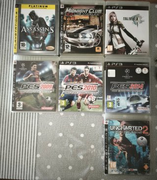 Console PS3 Nera + 7 Giochi + Controller
