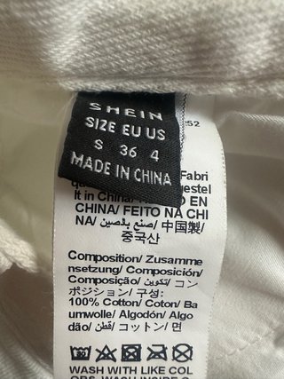 Pantalones cortos vaqueros de Shein para verano.