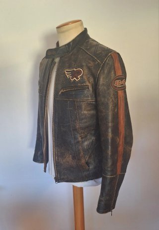 Chaqueta de cuero Redskins