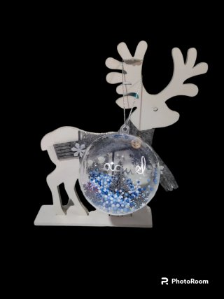 Lote materiales para bolas de Navidad