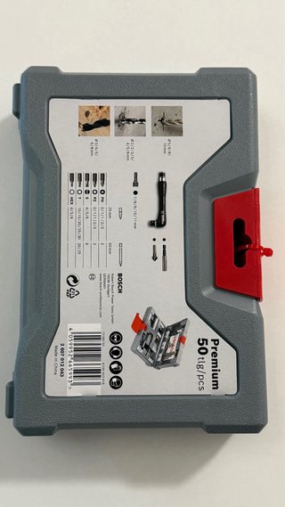 Conjunto de Brocas Bosch Premium 50 Peças