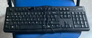 Teclado Logitech USB Negro