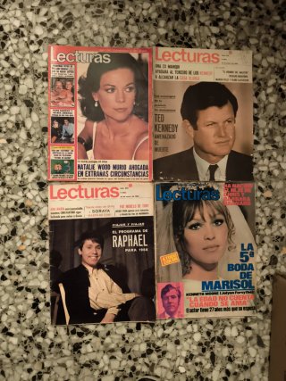 Lote revistas antiguas