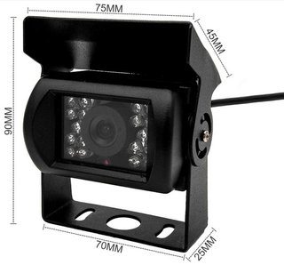 Camara de Aparcamiento LED Impermeable RCA