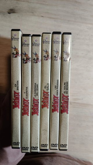 Pack 6 Películas DVD Asterix (Español)