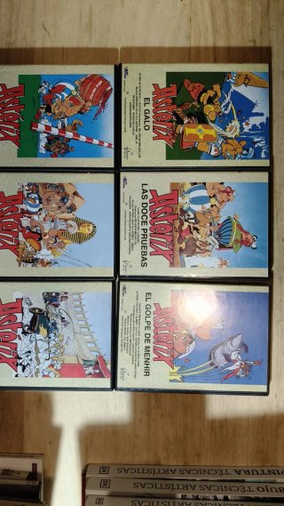 Pack 6 Películas DVD Asterix (Español)
