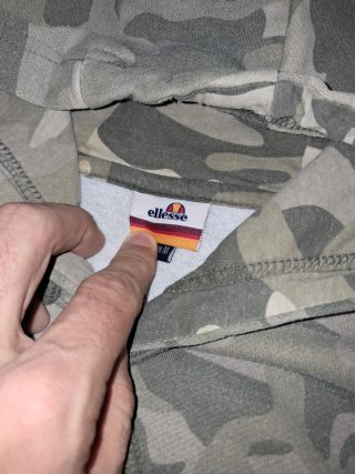 Sudadera Ellesse Camuflaje Talla M