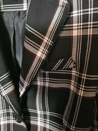Chaqueta cuadros Fórmula Joven T. 40