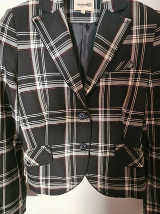 Chaqueta cuadros Fórmula Joven T. 40