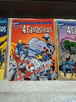 Cómic de los 4 fantásticos de Marvel.precio unidad