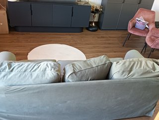Sofá 3 plazas Ektorp Ikea verde
