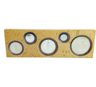 Monete Argento 925 Cofanetto V Centenario 1989