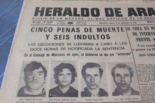 Heraldo de Aragón. Periódicos antiguos. Años 40, 50 y 70.