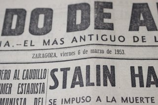Heraldo de Aragón. Periódicos antiguos. Años 40, 50 y 70.