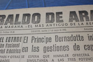Heraldo de Aragón. Periódicos antiguos. Años 40, 50 y 70.