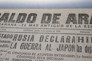 Heraldo de Aragón. Periódicos antiguos. Años 40, 50 y 70.