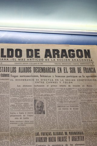 Heraldo de Aragón. Periódicos antiguos. Años 40, 50 y 70.