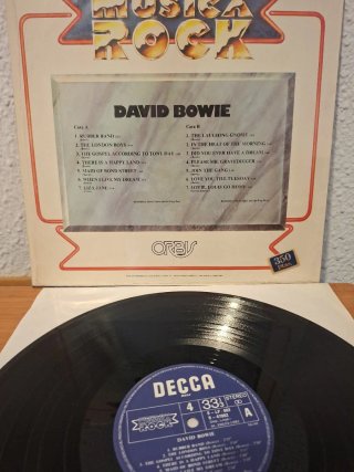 Vinilo David Bowie Historia de la Música Rock