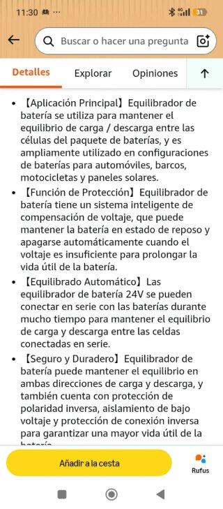 Ecualizador de Batería 24V Jadeshay