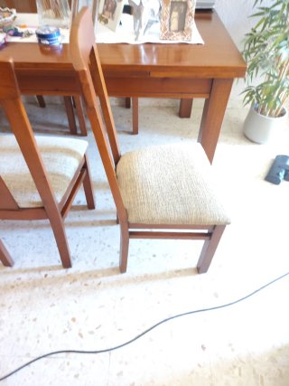 6 Sillas Madera Pino Salón