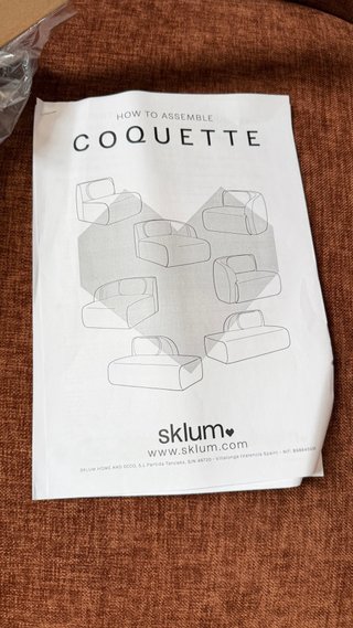 Sklum Módulo esquinero derecho para sofá modular