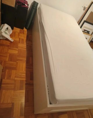 Cama Ikea Brimnes con cajones y somier