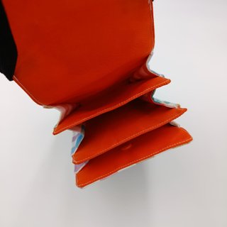 Bolso Portamóvil Cuadros Vichy Arcoíris Artesanal