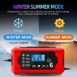 Cargador de Baterias 12V para Coches y Motos