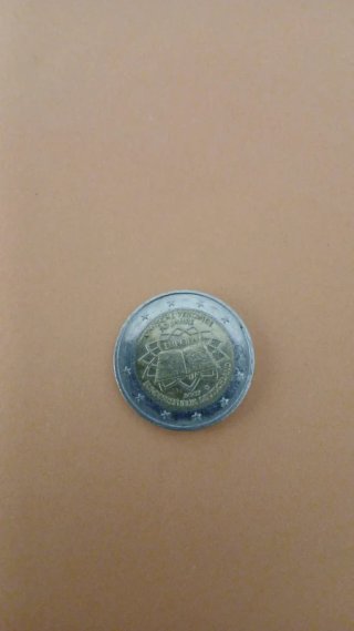 2 € commemorativo Germania 2007 Trattato di Roma D