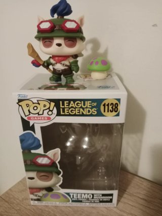 Funko Pop! Teemo con seta y flauta