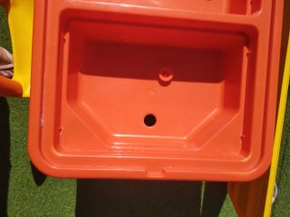 Mesa infantil de 0 a 4 años plástico experimenta