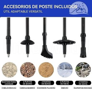 Bastones de trekking ajustables