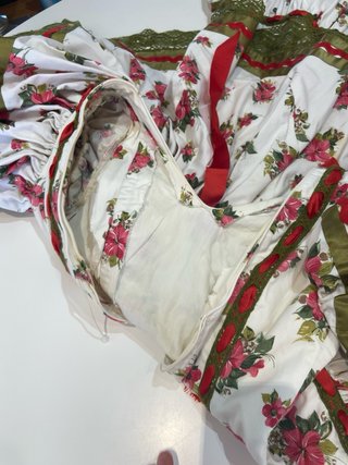 137 Vestido Flamenco Sevillanas Flores