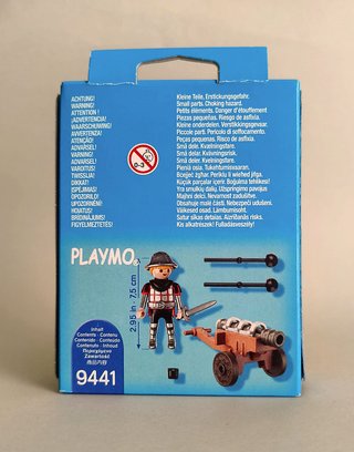 Playmobil 9441 Soldado con Cañón Caja Cerrada