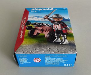 Playmobil 9441 Soldado con Cañón Caja Cerrada