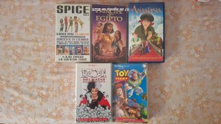 Películas VHS varias y ultimas