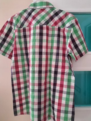 Camisa de cuadros hombre talla XL
