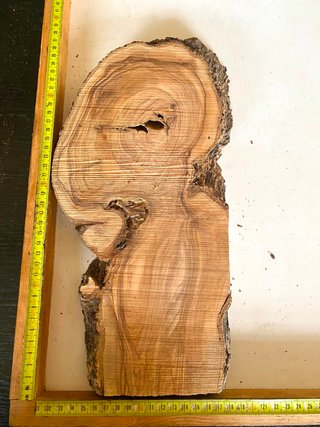Tabla Madera Olivo Milenario para Resina