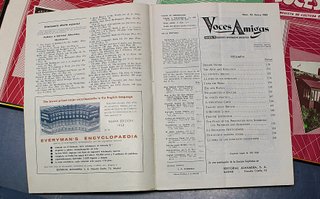 Voces Amigas. Revista de Cultura e Información Lingüística. 1958 – 1967.