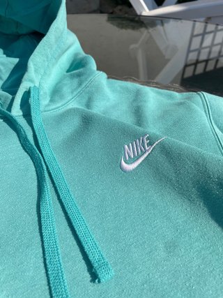 Felpa Nike Blu Turchese