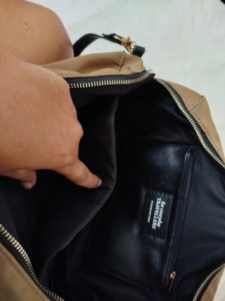 Bolso grande Paco Martinez marrón y negro